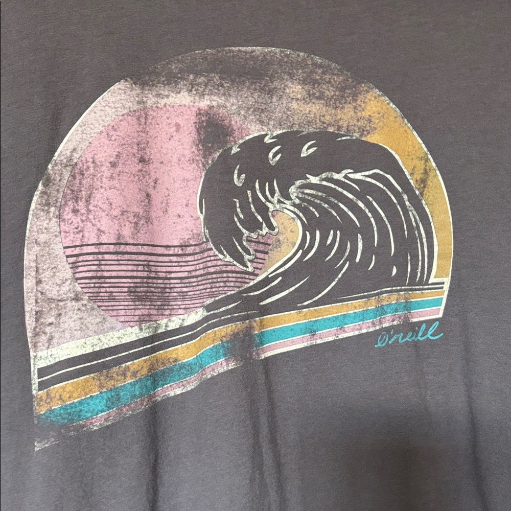 O’Neill distressed fade wash tshirt - Picture 2 of 4